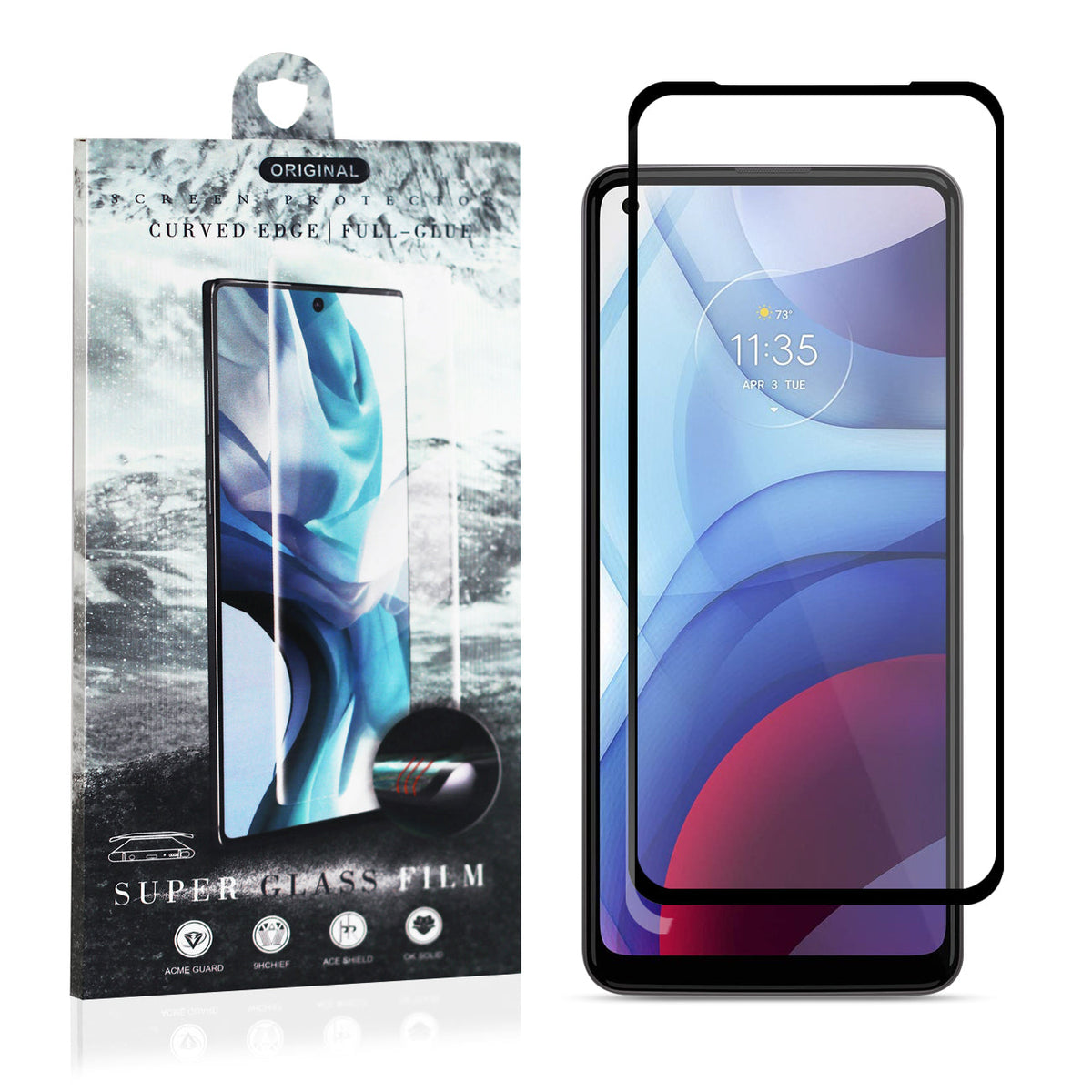 Scratch Resistant Full Coverage Screen Protector FOR MOTO G POWER 2021 - Ultra-Slim & Reliable | CELL DEMAND Official