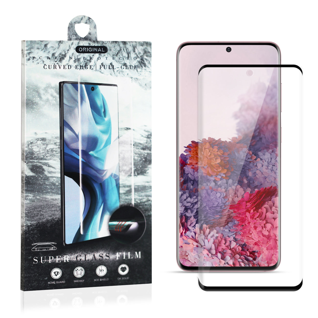 3D Curved Edge Shock Resistant Super Glass Screen Protective Cover For SAMSUNG GALAXY 20 PLUS - Durable & Reliable | CELL DEMAND Official