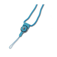 LONG LANYARD STRAP WITH CLIP IN BLUE - Premium & Reliable | CELL DEMAND Official