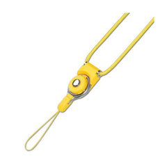 LONG LANYARD STRAP WITH CLIP IN YELLOW - Ultra-Slim & Reliable | CELL DEMAND Official