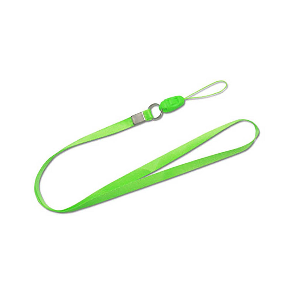 LONG LANYARD STRAP CLIP IN GREEN - Shockproof & Reliable | CELL DEMAND Official