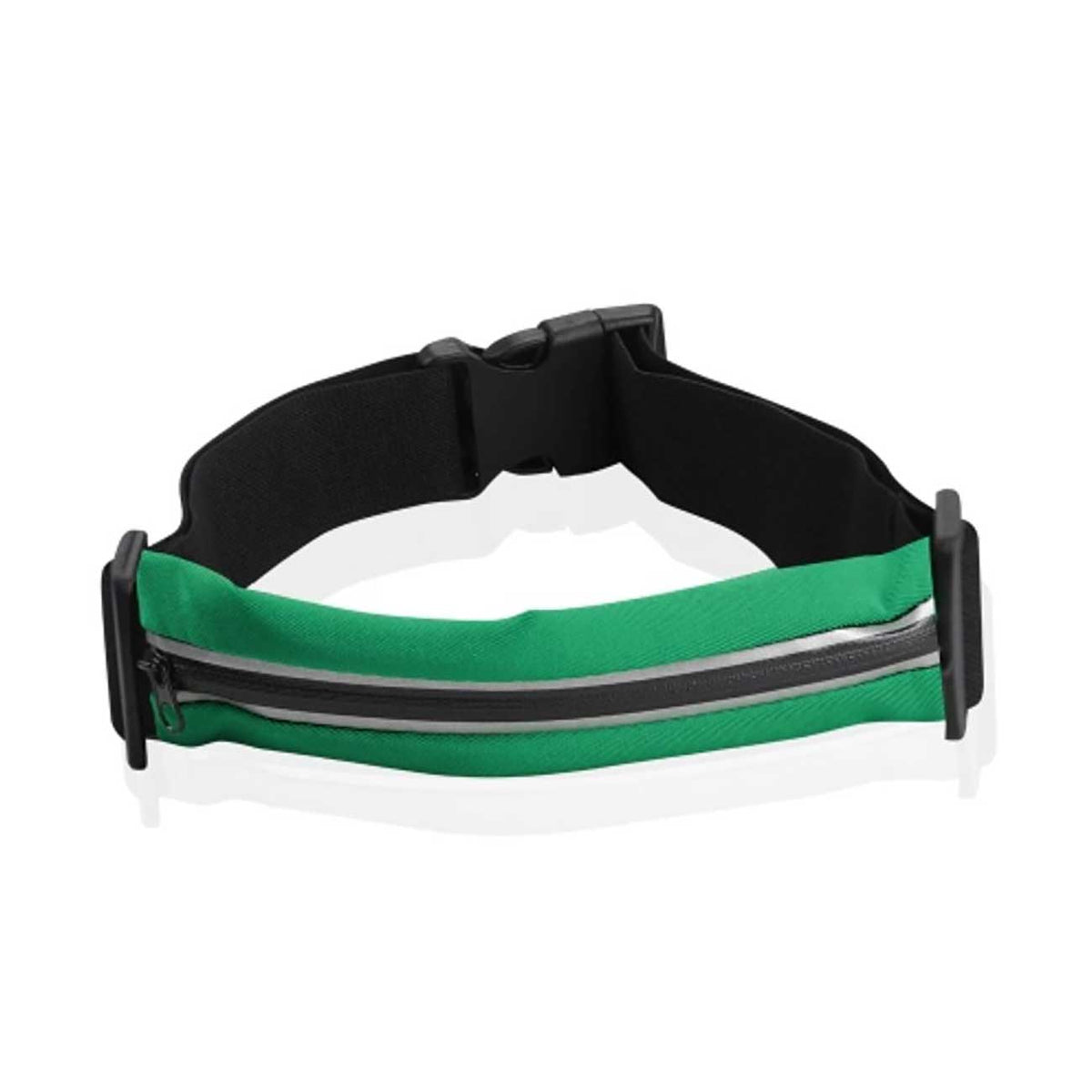 SPORTS STRETCH HIP WAIST PACK 7.87X1.77X1.77 INCHES INCHES IN GREEN (SWB01-UNIGR) - Premium & Reliable | CELL DEMAND Official