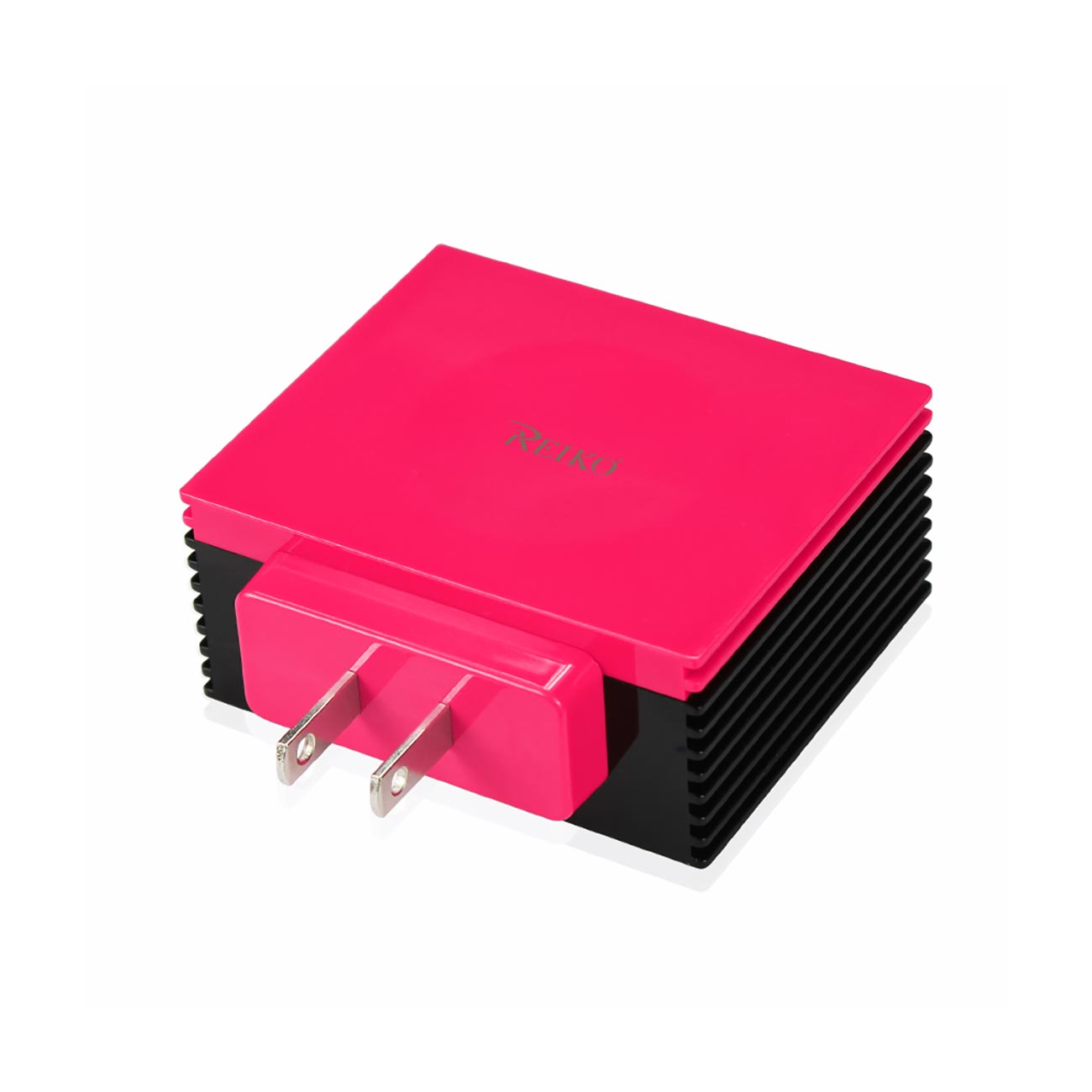 4 AMP FOUR PORTS PORTABLE TRAVEL STATION CHARGER IN HOT PINK TC220-4A5VHPK - Durable & Reliable | CELL DEMAND Official